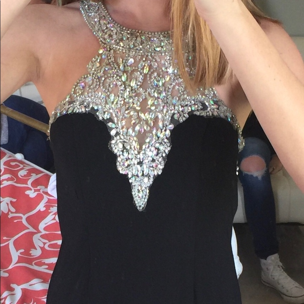Black prom dress